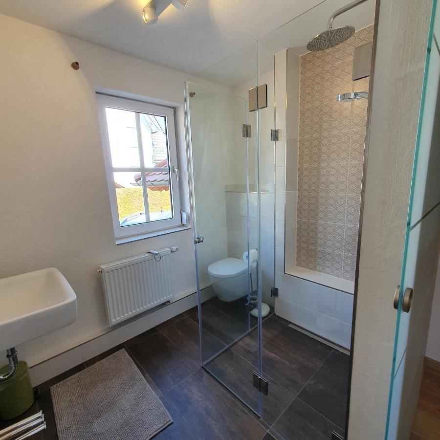 Alte Backstube - Ferienwohnung Huettenstube Und Ferienzimmer Auszeit Erkenbrechtsweiler Luaran gambar